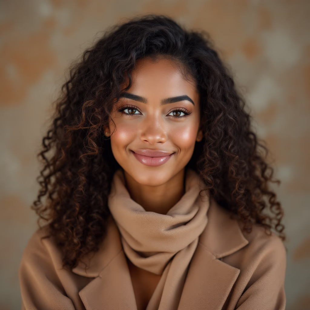 <subject>[headshot] image of customer (for a productivity tools business)</subject>