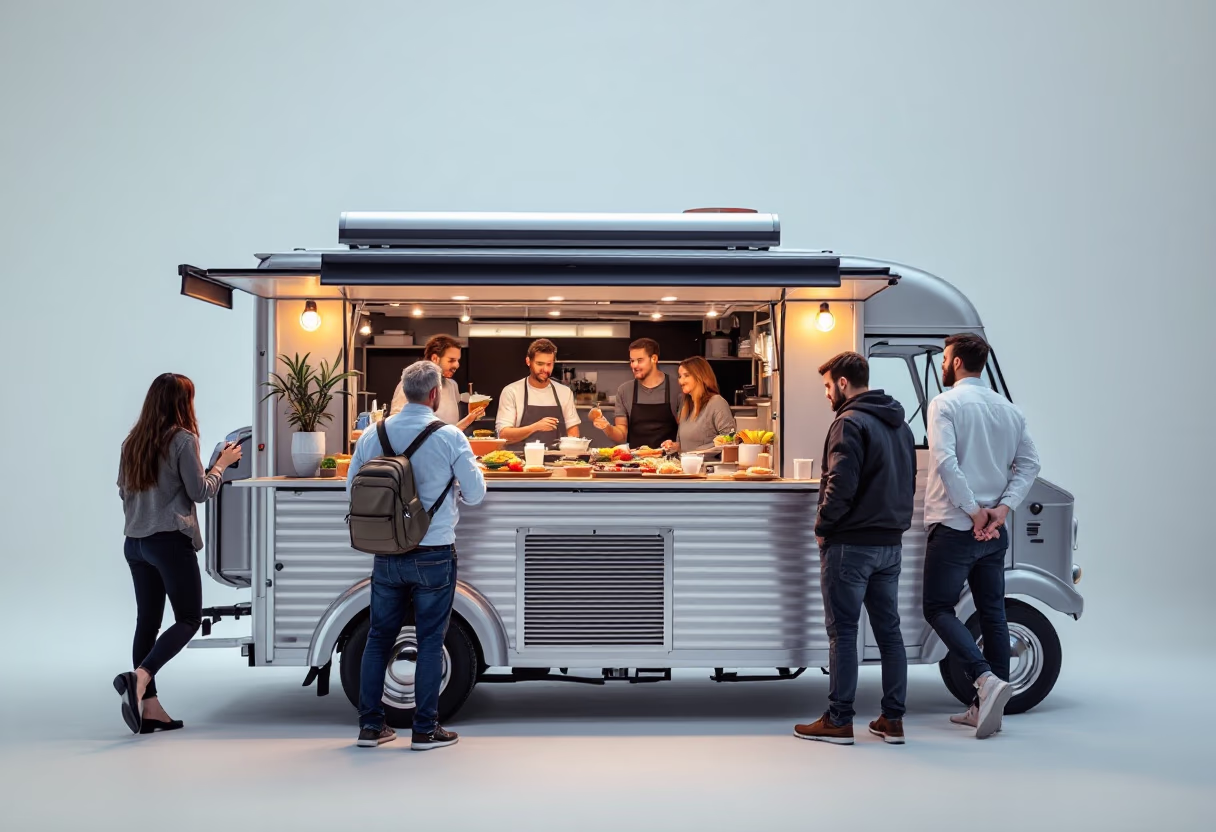 image of food truck location