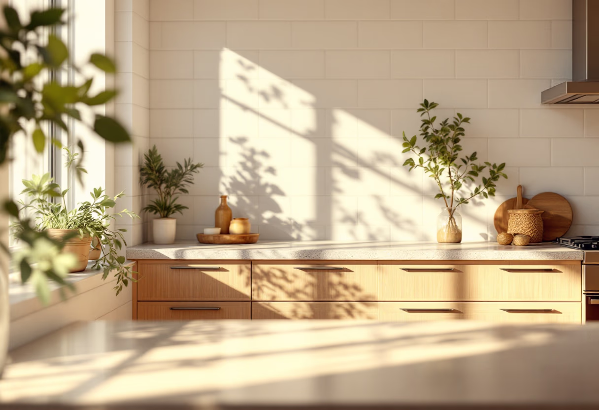 [background image] image of a clean kitchen (for a cleaning service)