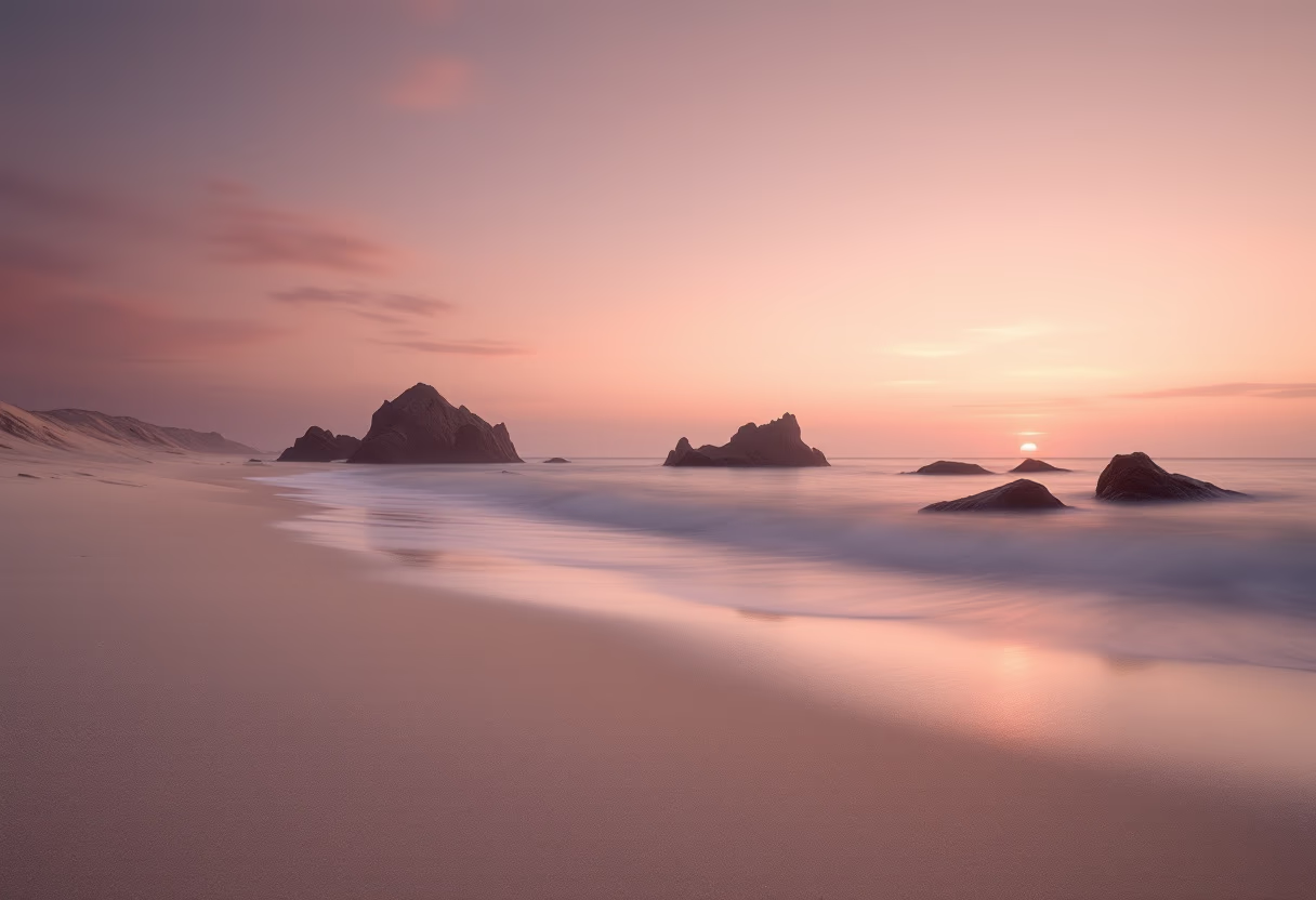 image of beach sunset (for a wedding planning service) [background image]