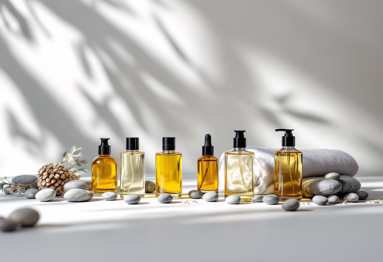 image of massage oils