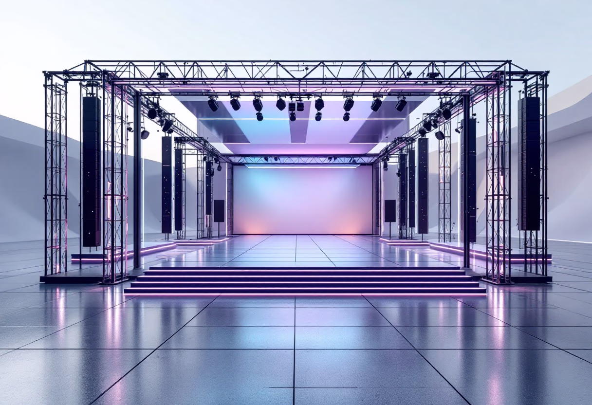 [background image] image of concert venue (for a musician & band)