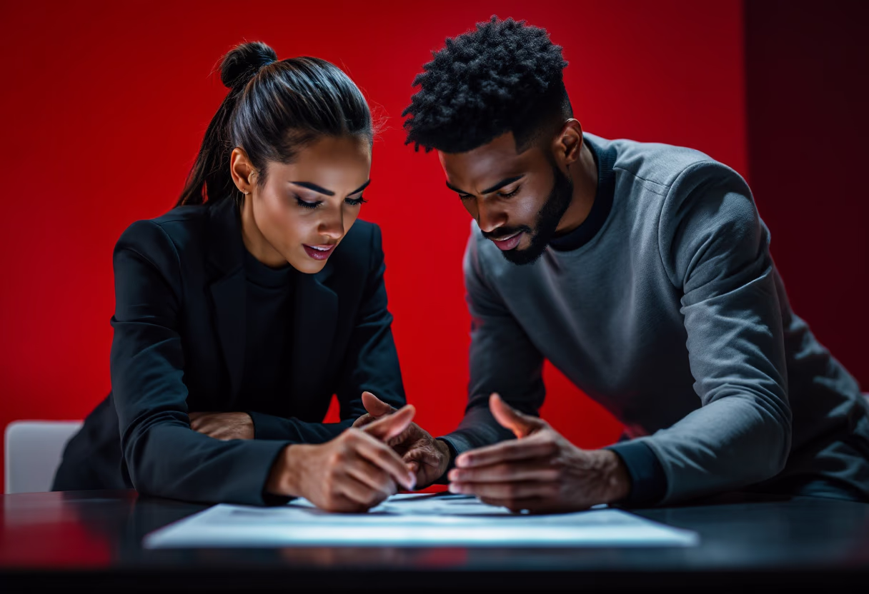 image of consulting session