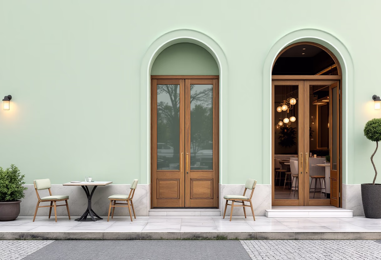 image of the restaurant building