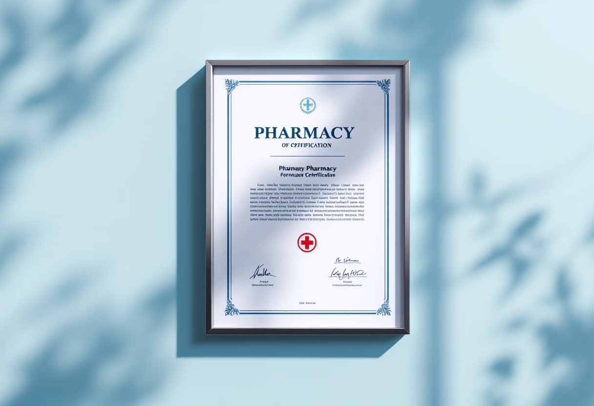 image of awards and certifications (for a pharmacy)
