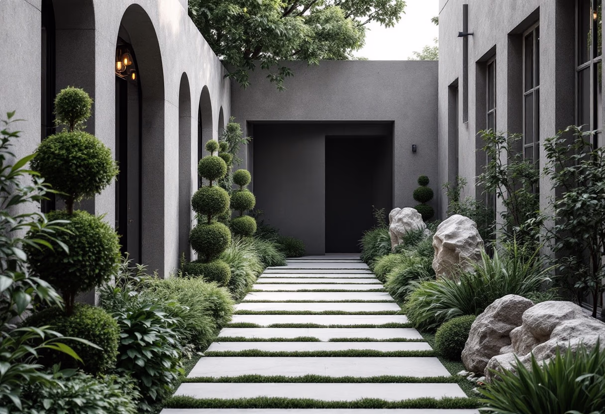 After photo showing lush garden transformation by S&S Landscape Design