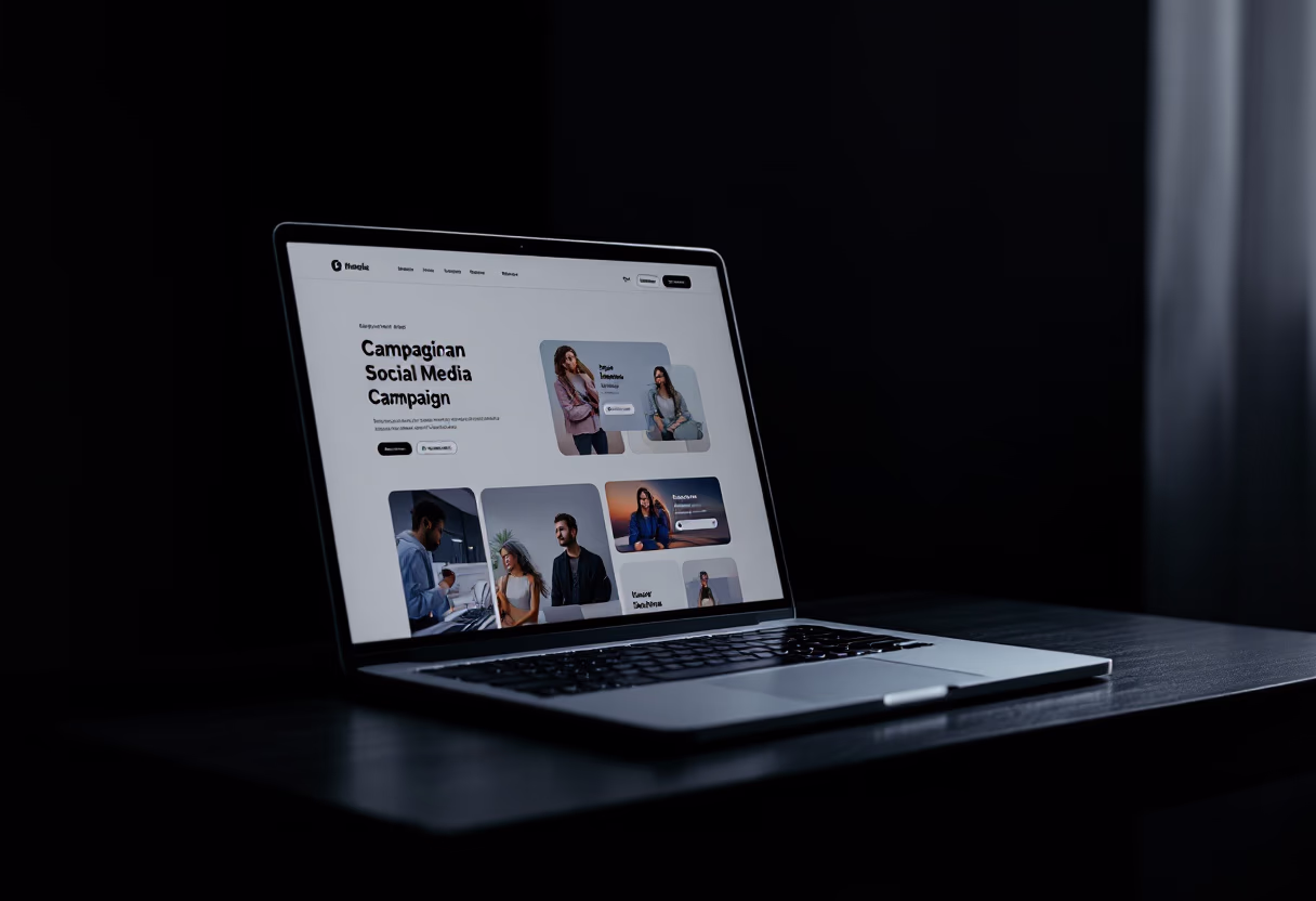 [digital project] image of social media campaign result in a real-world scenario (for a pr firm)