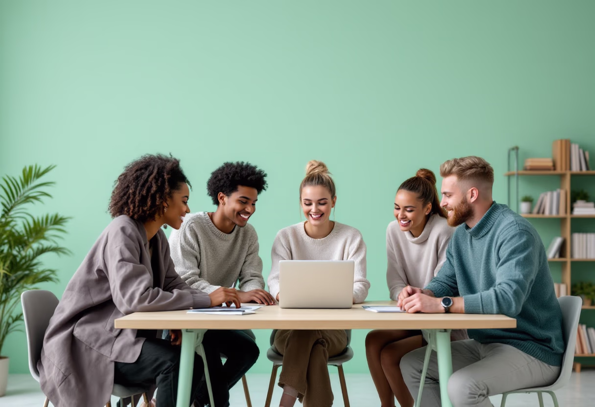 image of student discussion