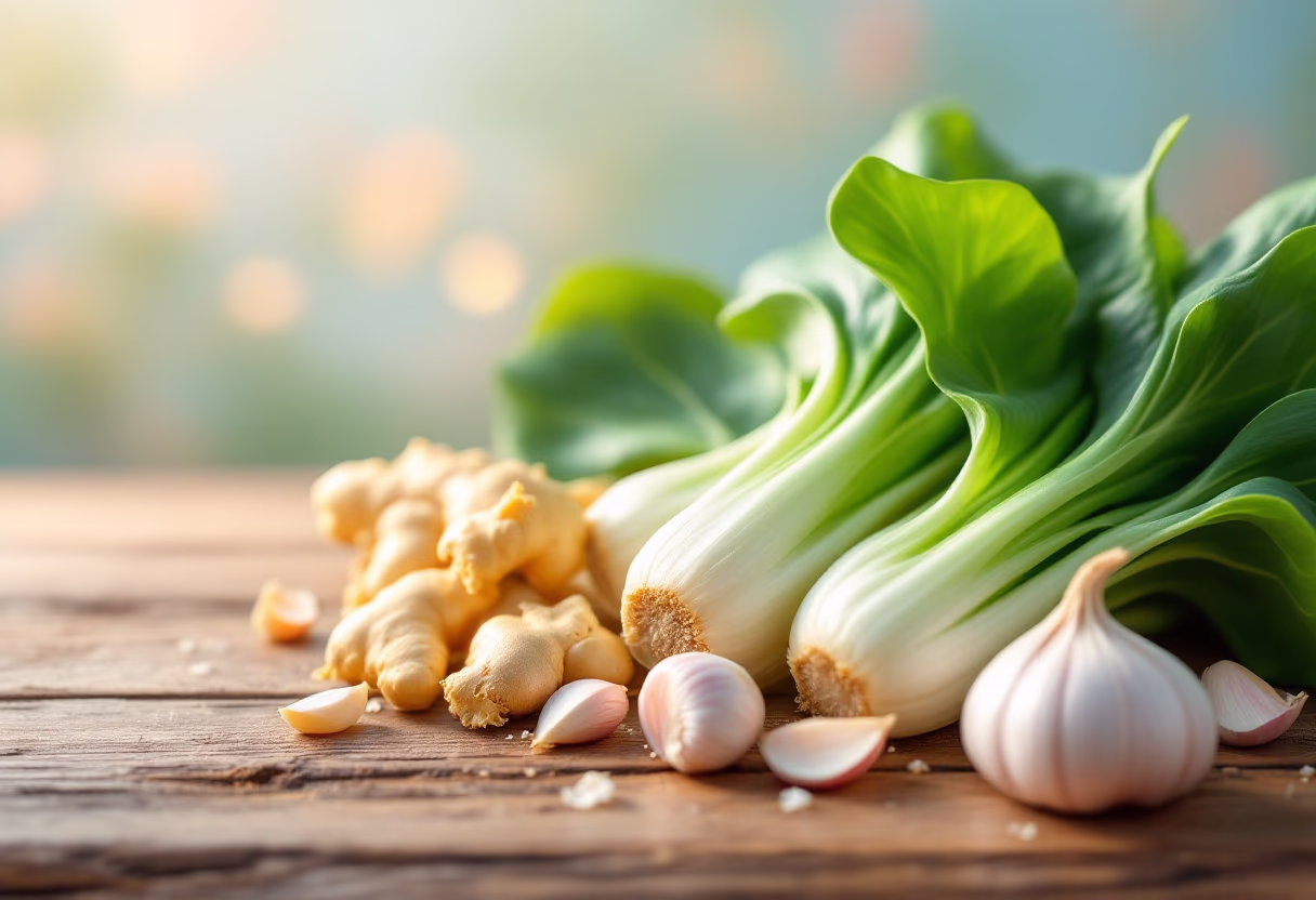 image of fresh ingredients for a chinese restaurant