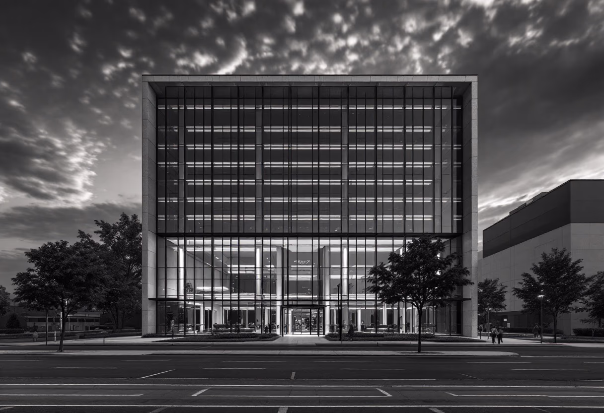 image of office building exterior (for a mobility and transportation)