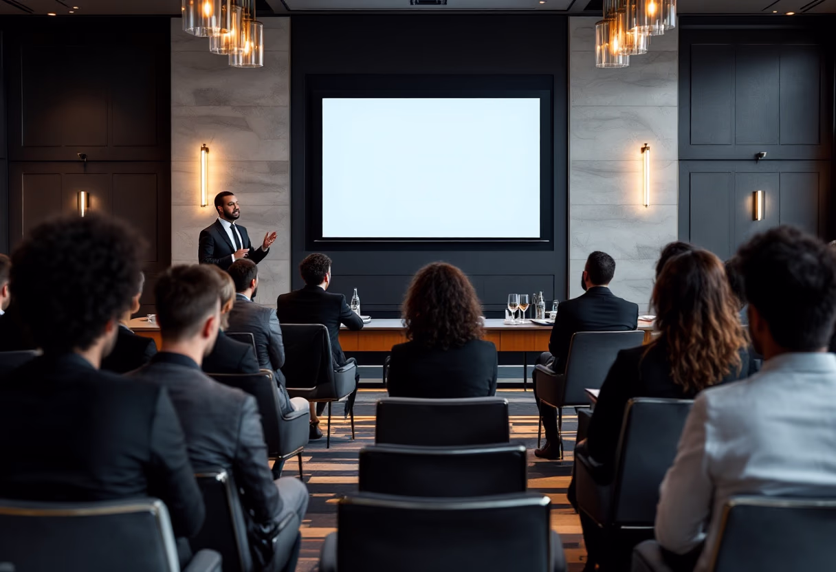 image of a transportation seminar