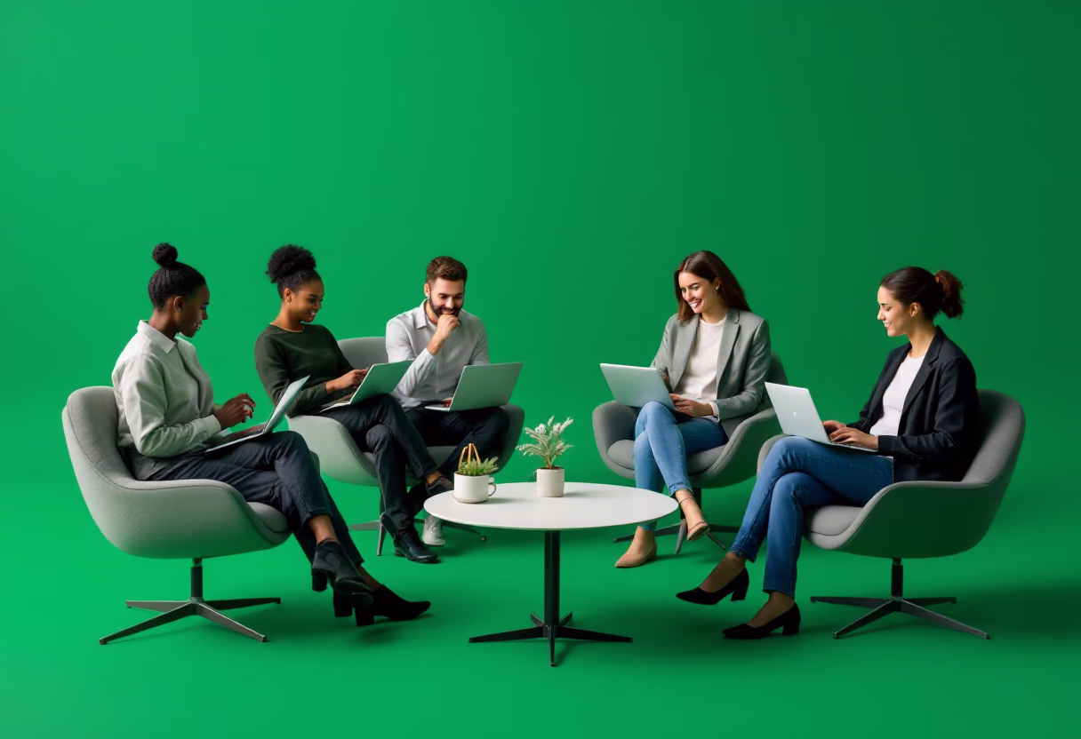 image of networking event (for a hr tech)