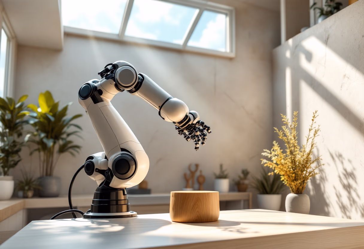 image of robotic arm in action 4