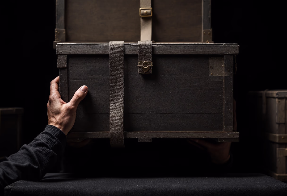 image of loading cargo (for a trucking company)