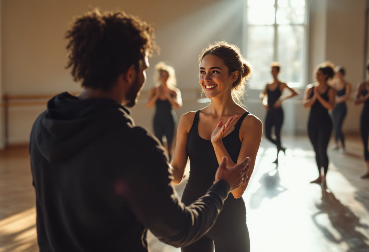 image related to booking a dance class (for a dance studio)
