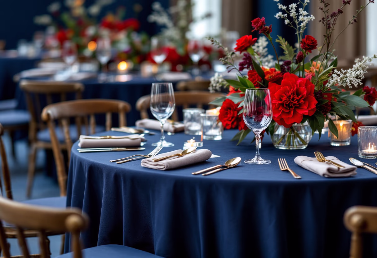image of a corporate gala setup