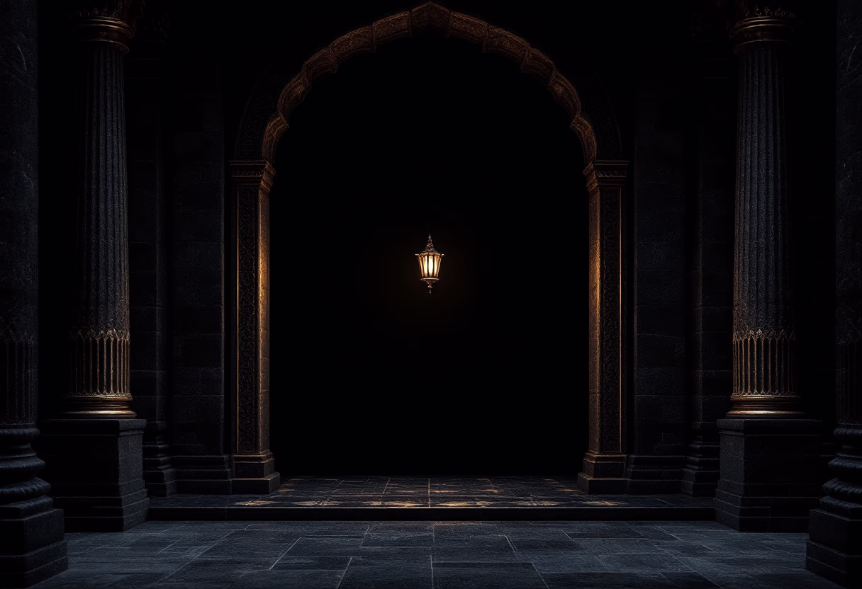 image of temple interiors (for a hindu temple)