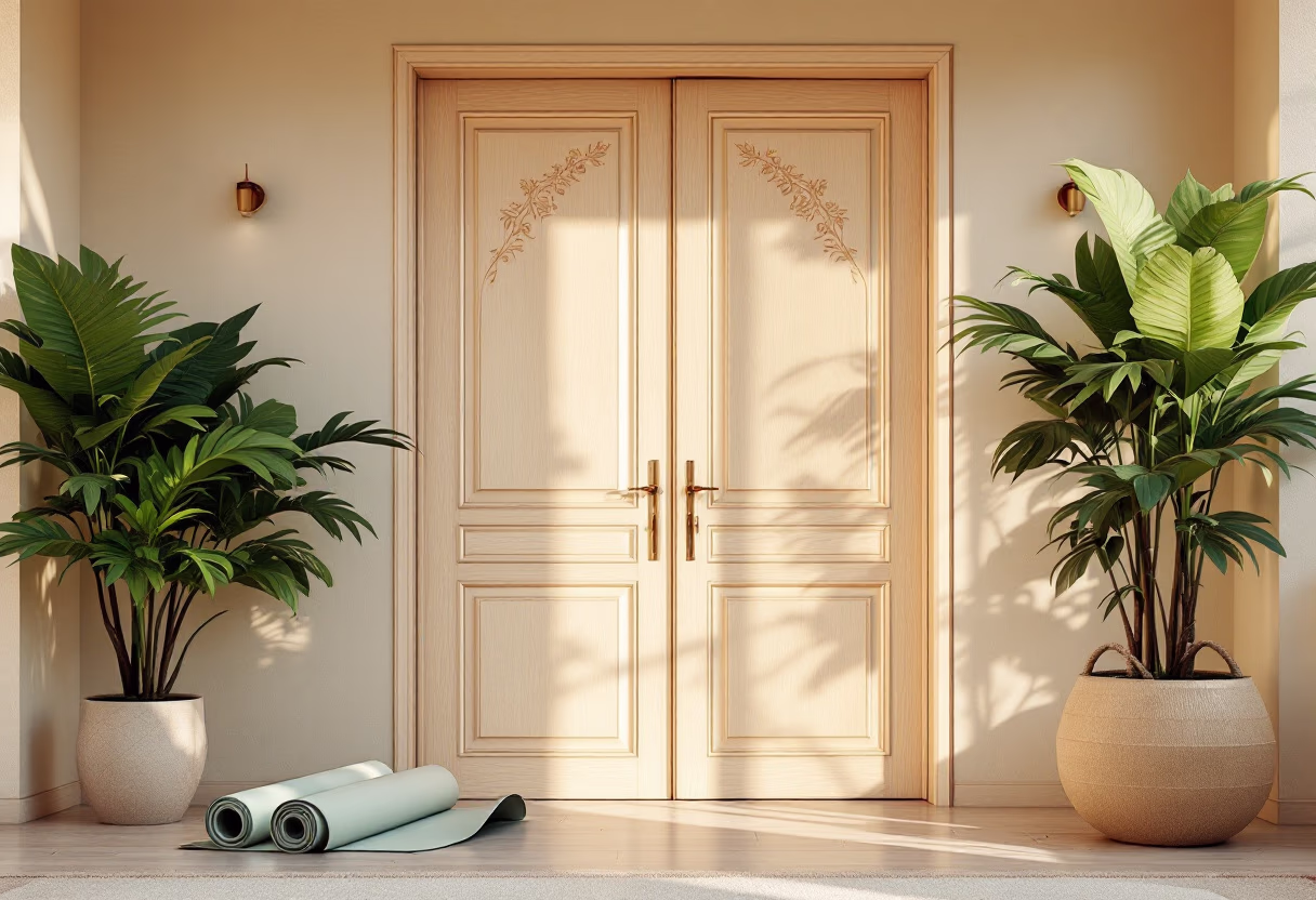 yoga studio entrance