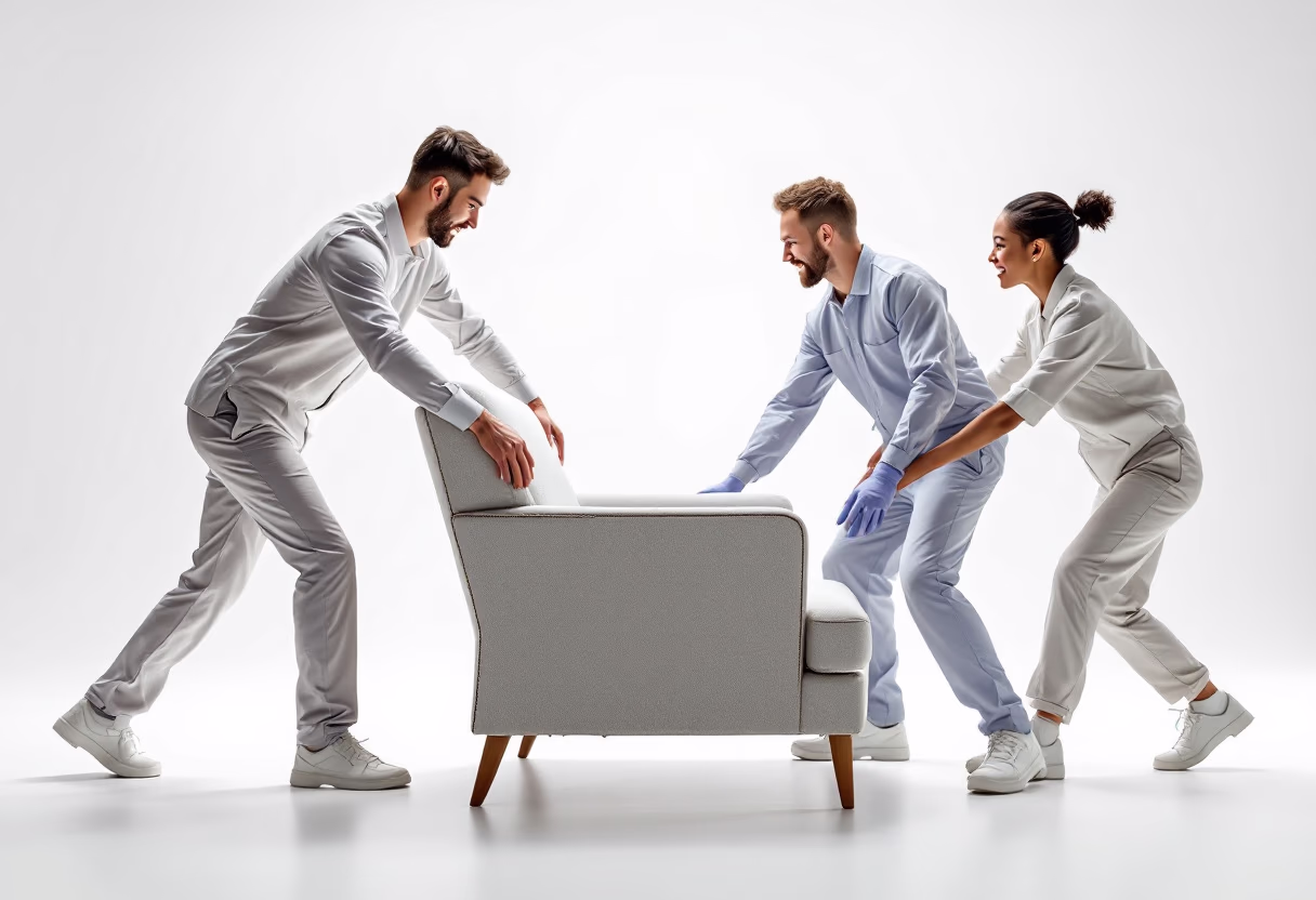 image of movers handling furniture