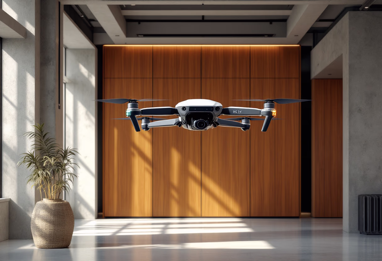 image of workspace environment (for an ai robotics and automation)