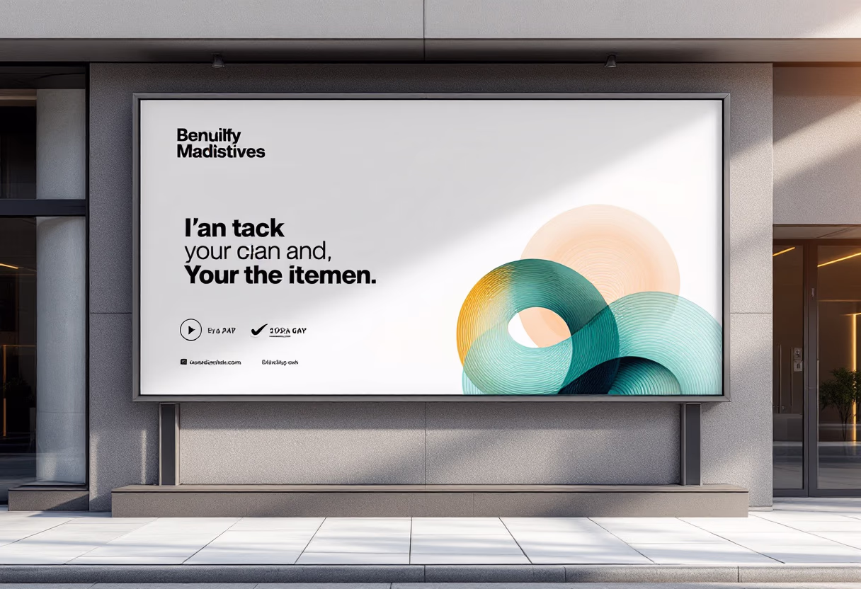 [digital project] graphic design on a billboard