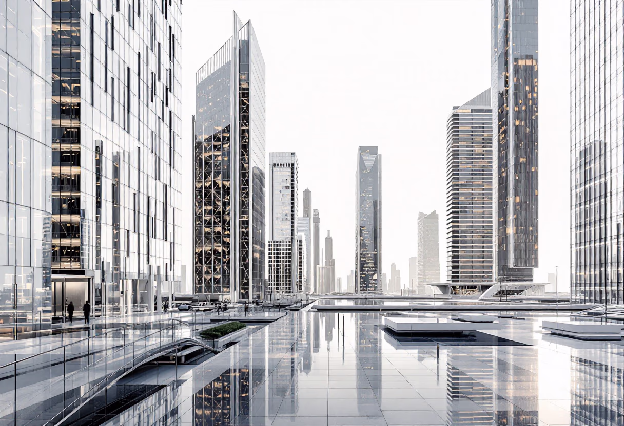 [background image] image of a cityscape (for a ai legal tech company)