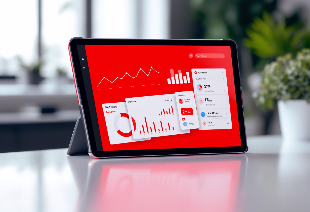 image of automation software dashboard