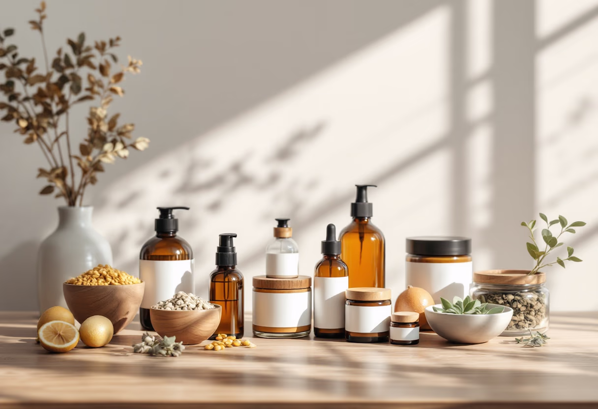 image of therapeutic herbal products
