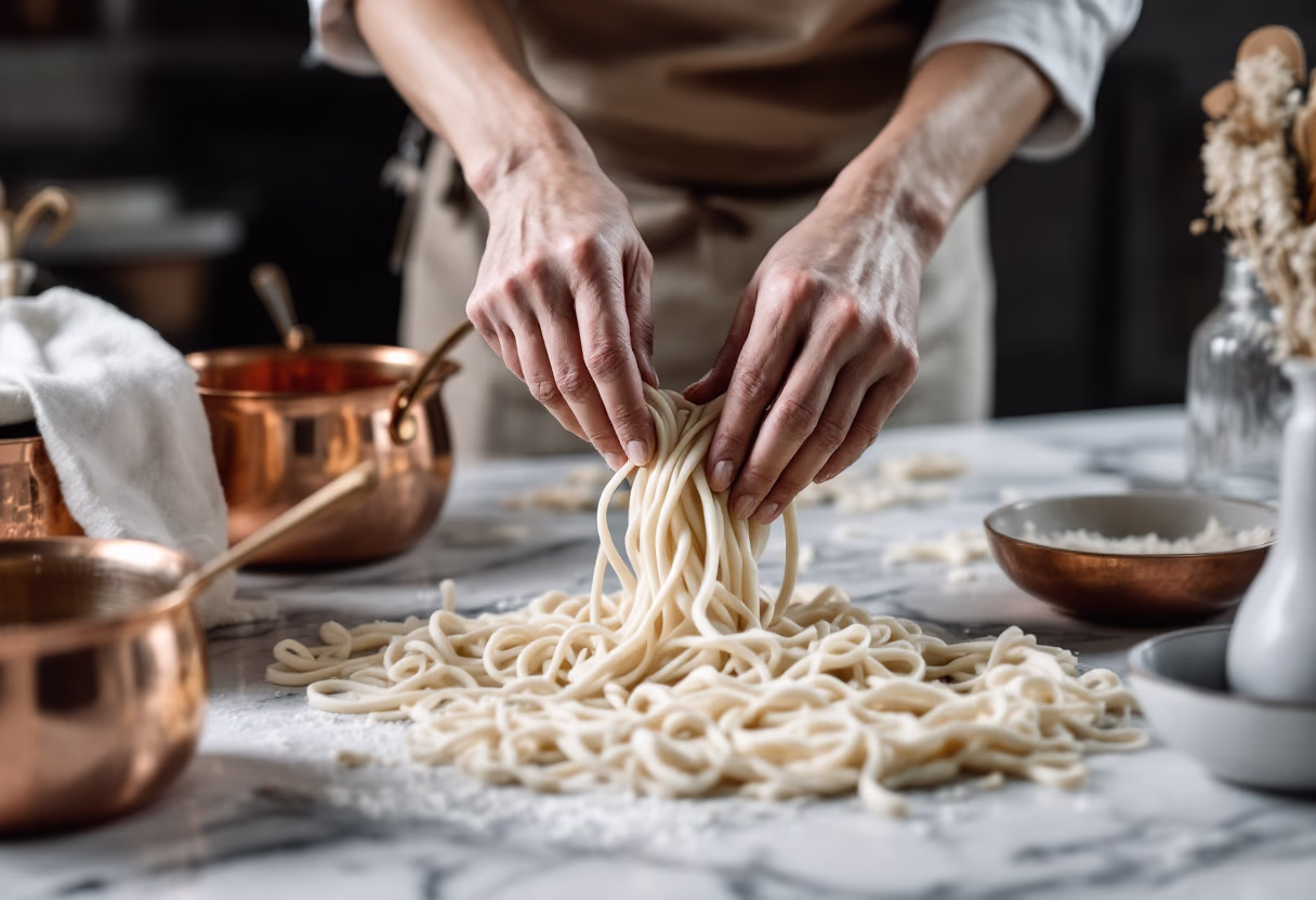 image of chef in the kitchen (for a chinese restaurant)