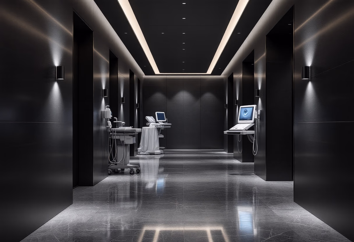 [background image] image of a hospital hallway (for a medical clinic)