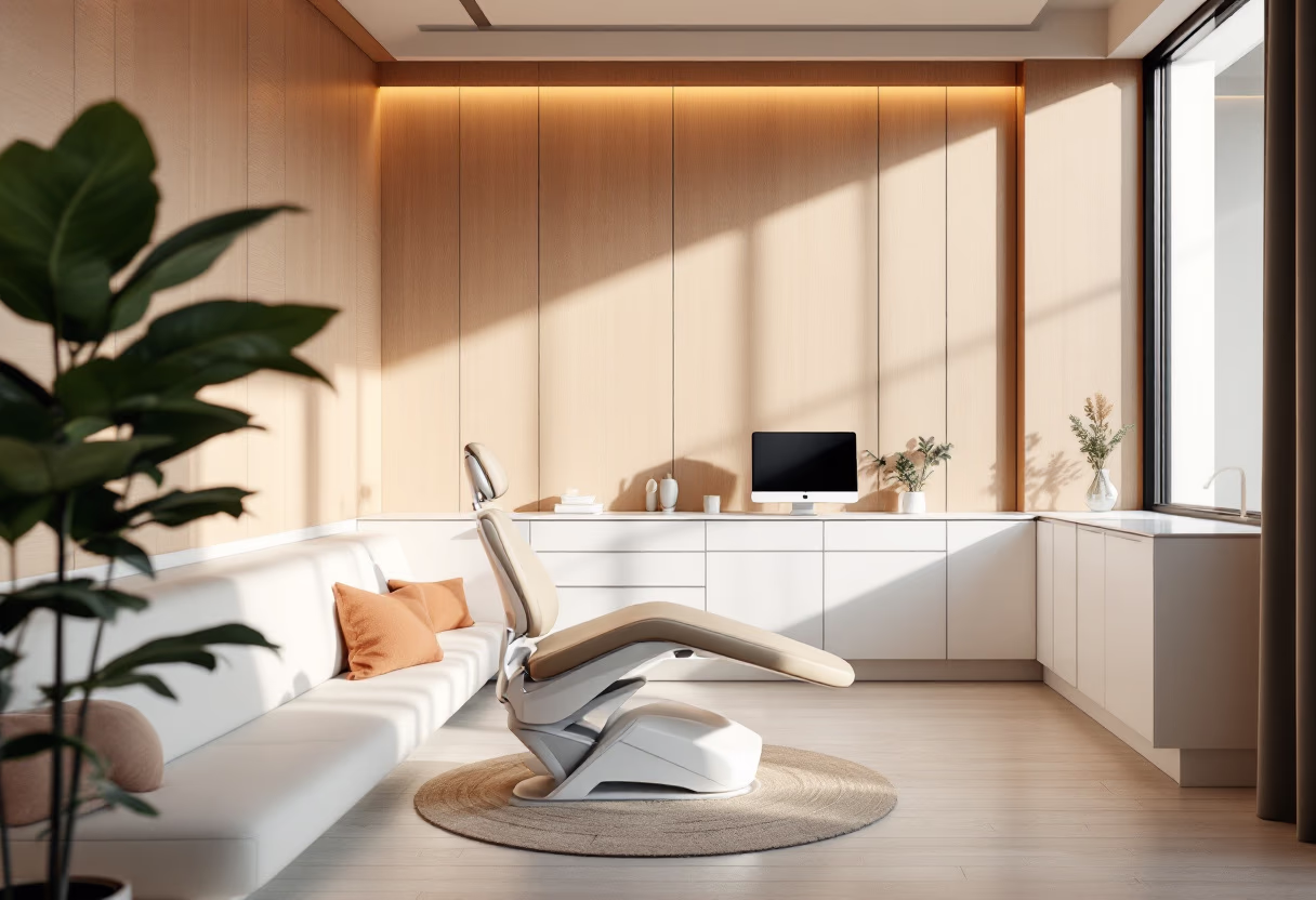 [background image] landscape (for a dental office)