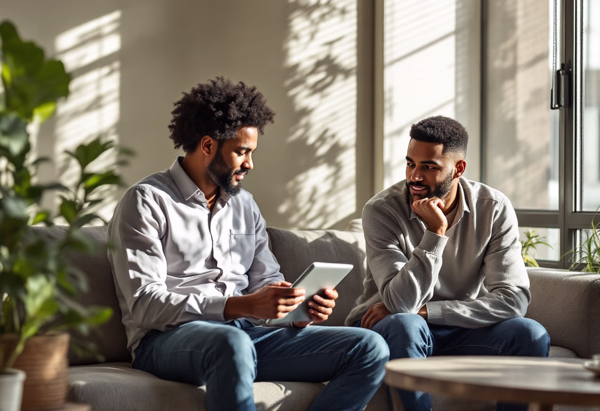 image of staff consulting a customer at an automotive service
