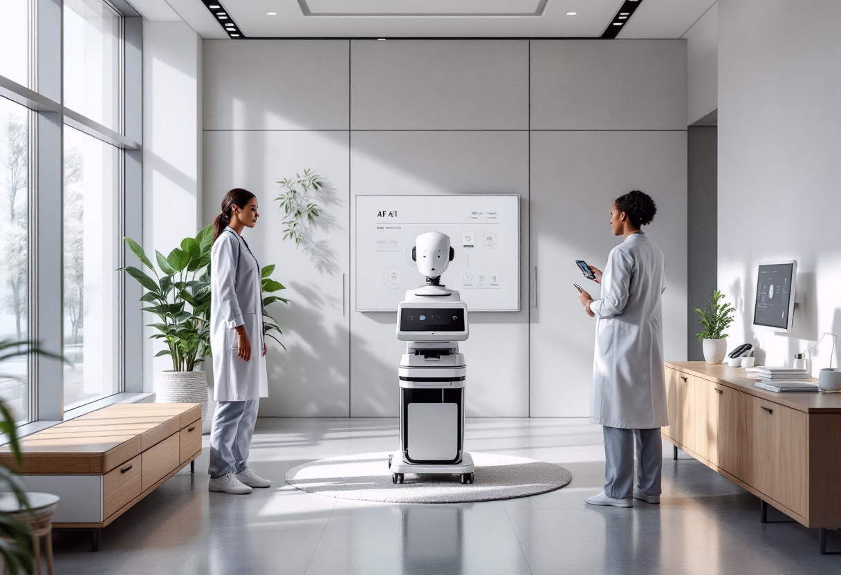 image of ai software in healthcare action