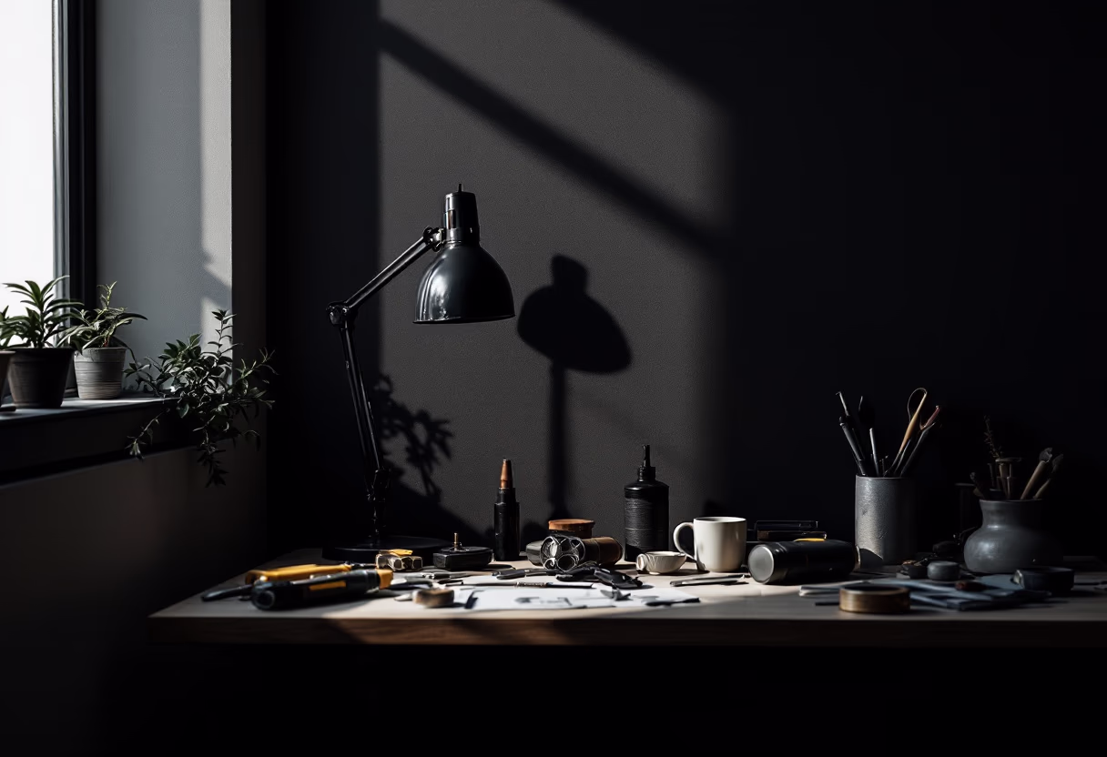 [background image] image of contact office (for a general contractor)