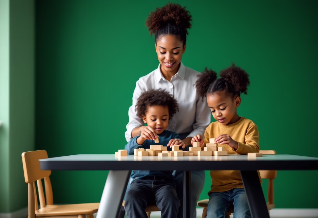 image of students during learning sessions (for a preschools & daycare)