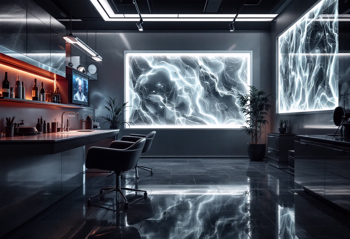 [background image] image of a serene studio environment (for a tattoo studio)