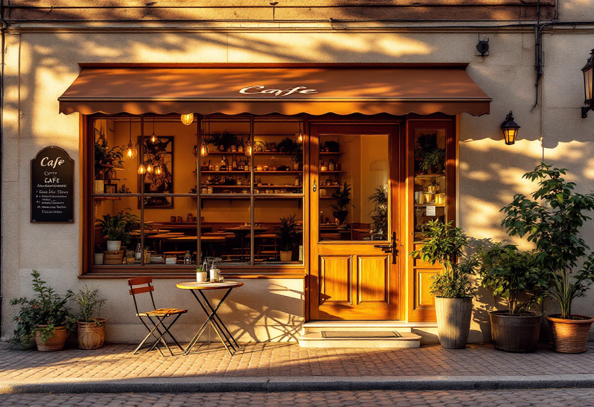 image of cafe exterior