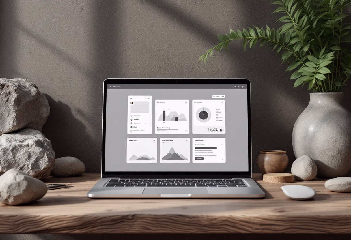 [interface] screenshot of the software interface (for a productivity tools business)