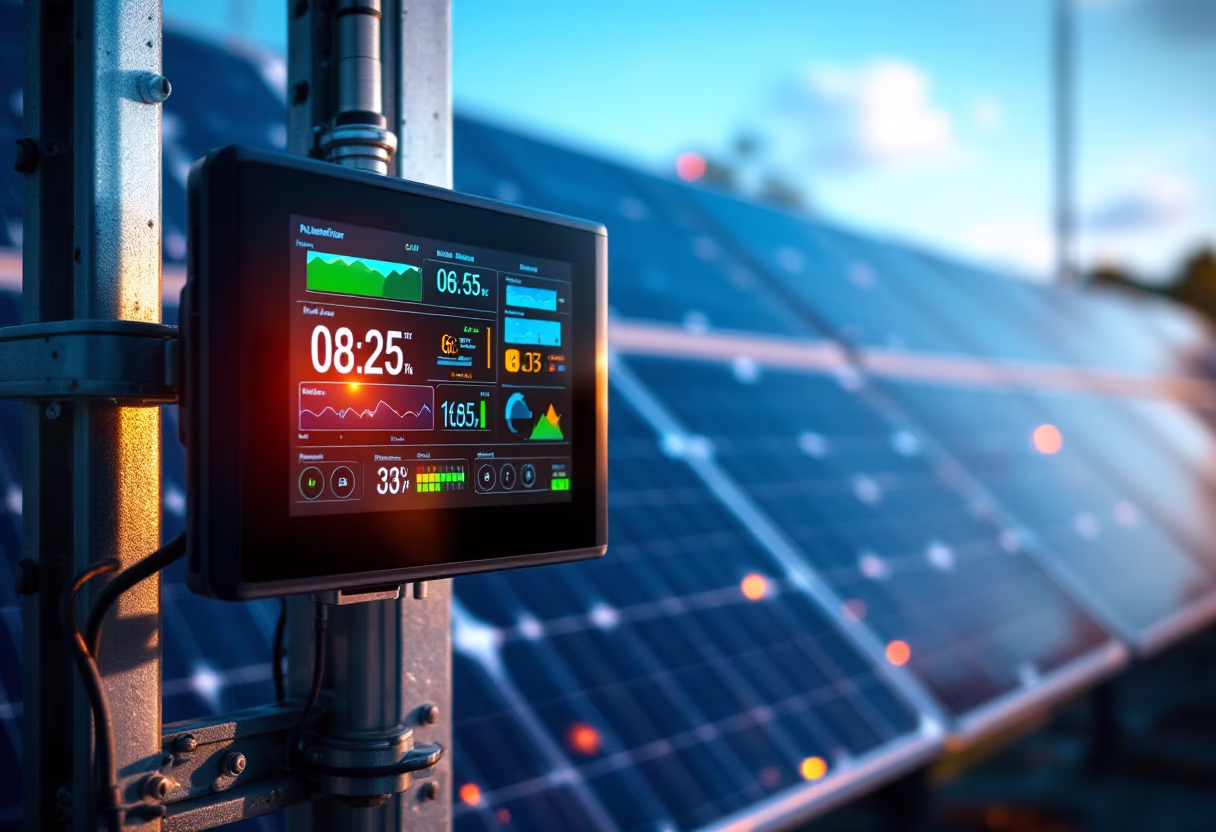 image of solar monitoring systems