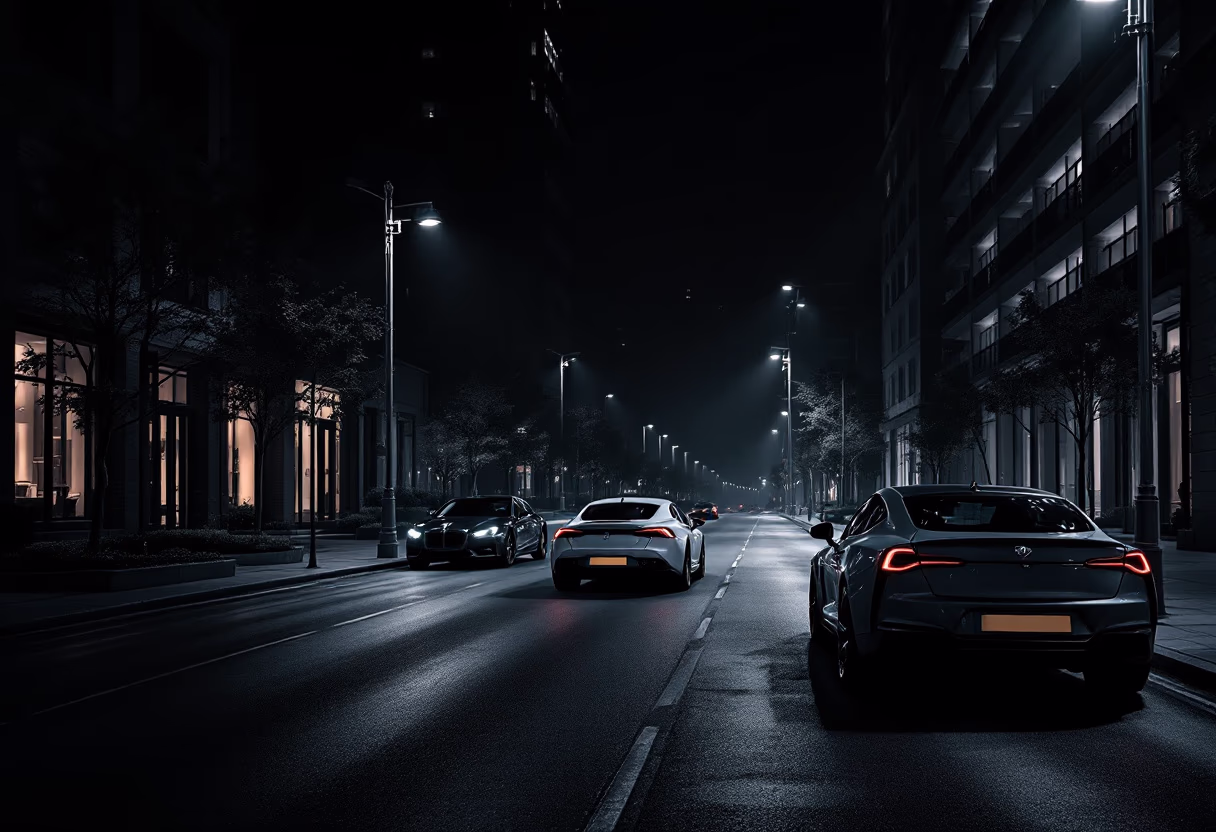urban street with vehicles [background image]