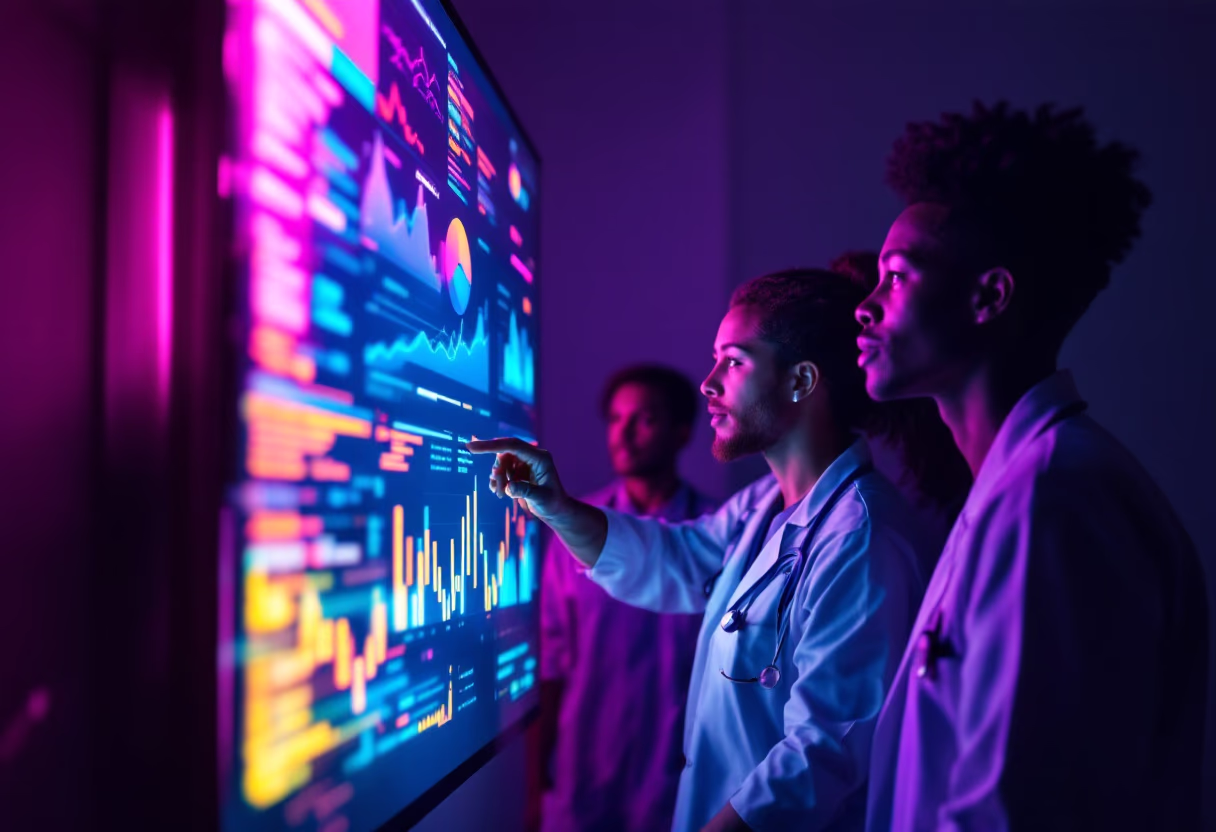 image of ai software in healthcare action