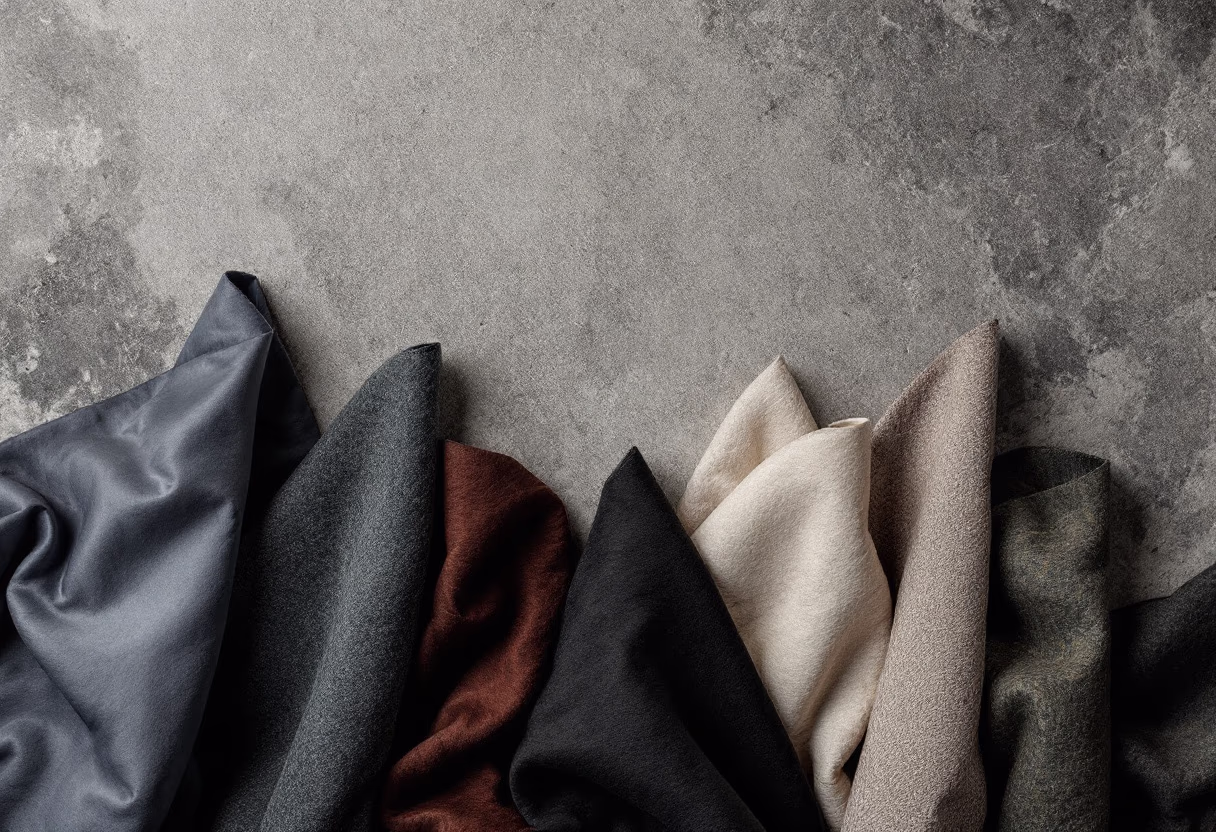 image of different fabric options