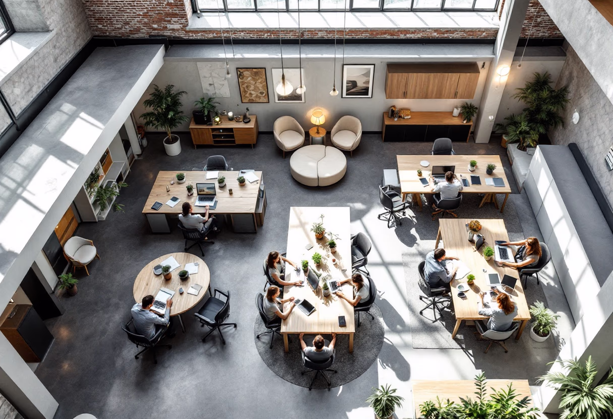 image of open office space (for an hr tech)