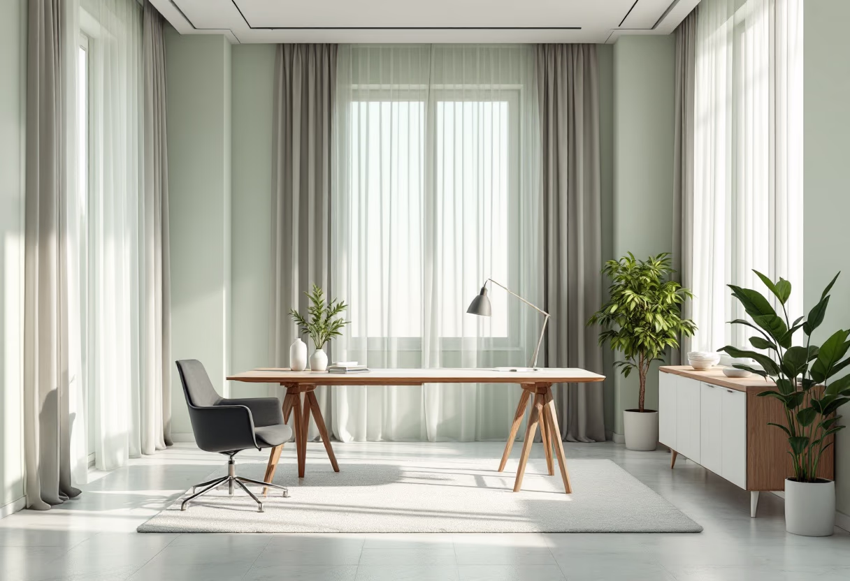 [background image] image of a tranquil office environment (for a pr firm)