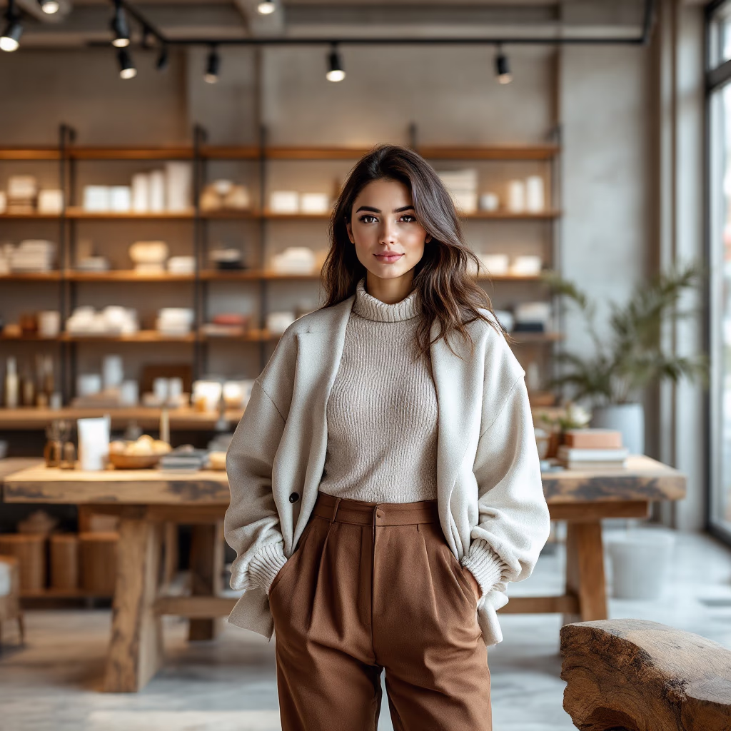 [team] image of individual team member (for a department store)