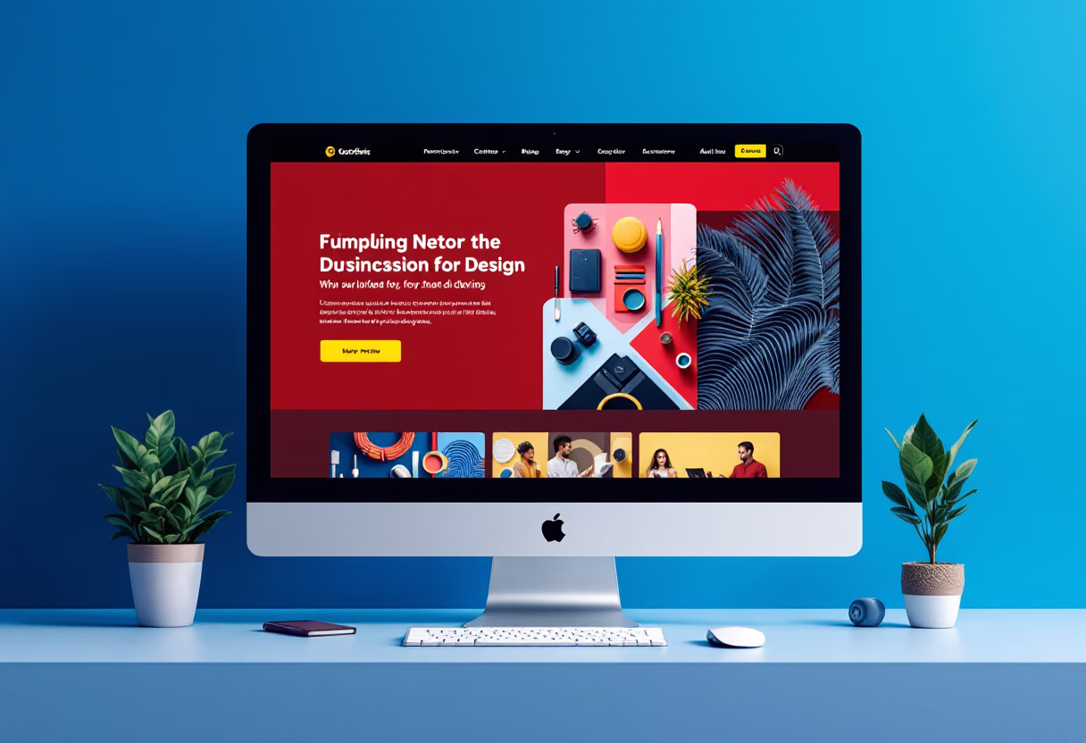 [digital project] image of a website homepage (for a digital marketing & advertising agency)