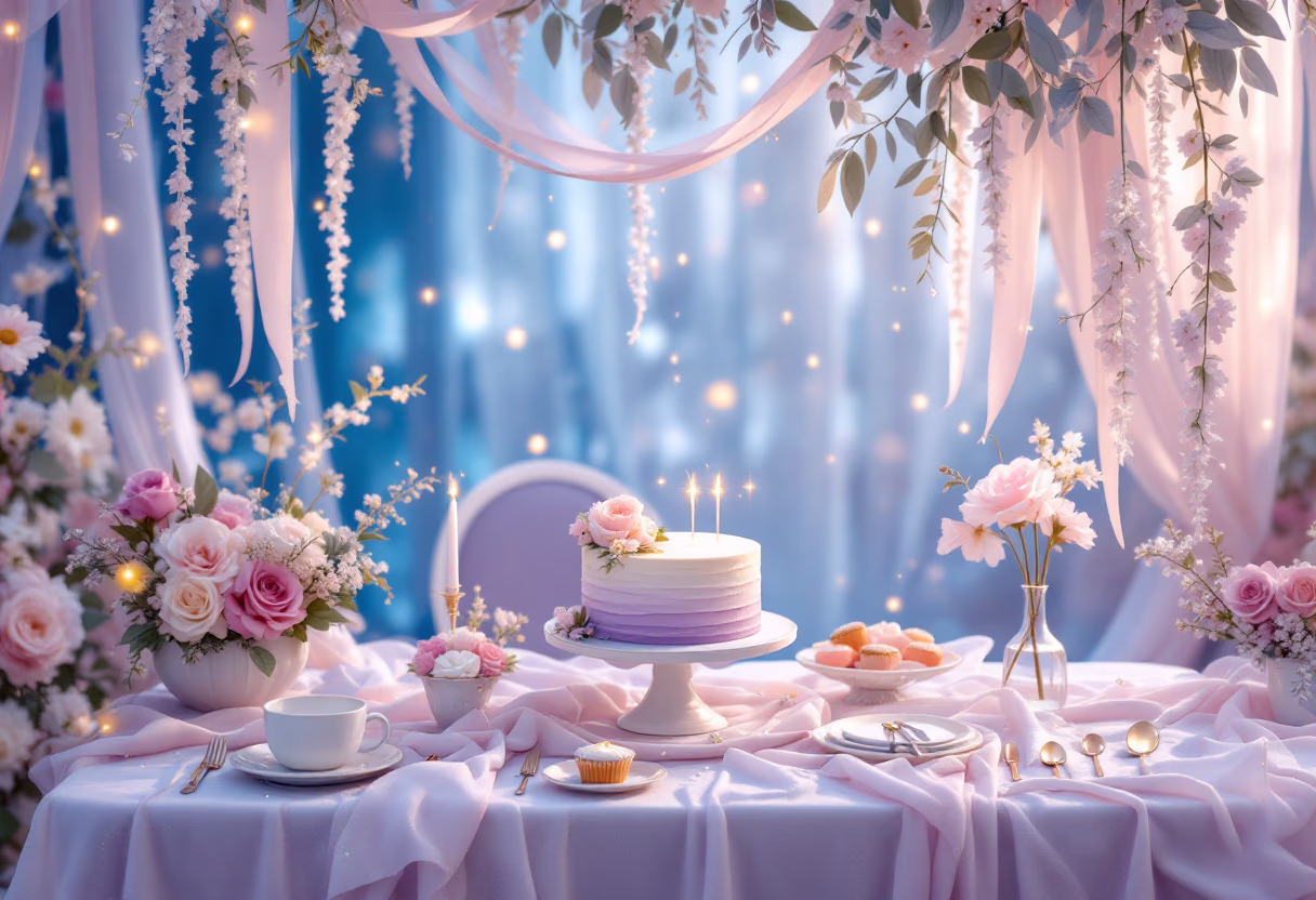 image of themed event decorations (for a bakery)