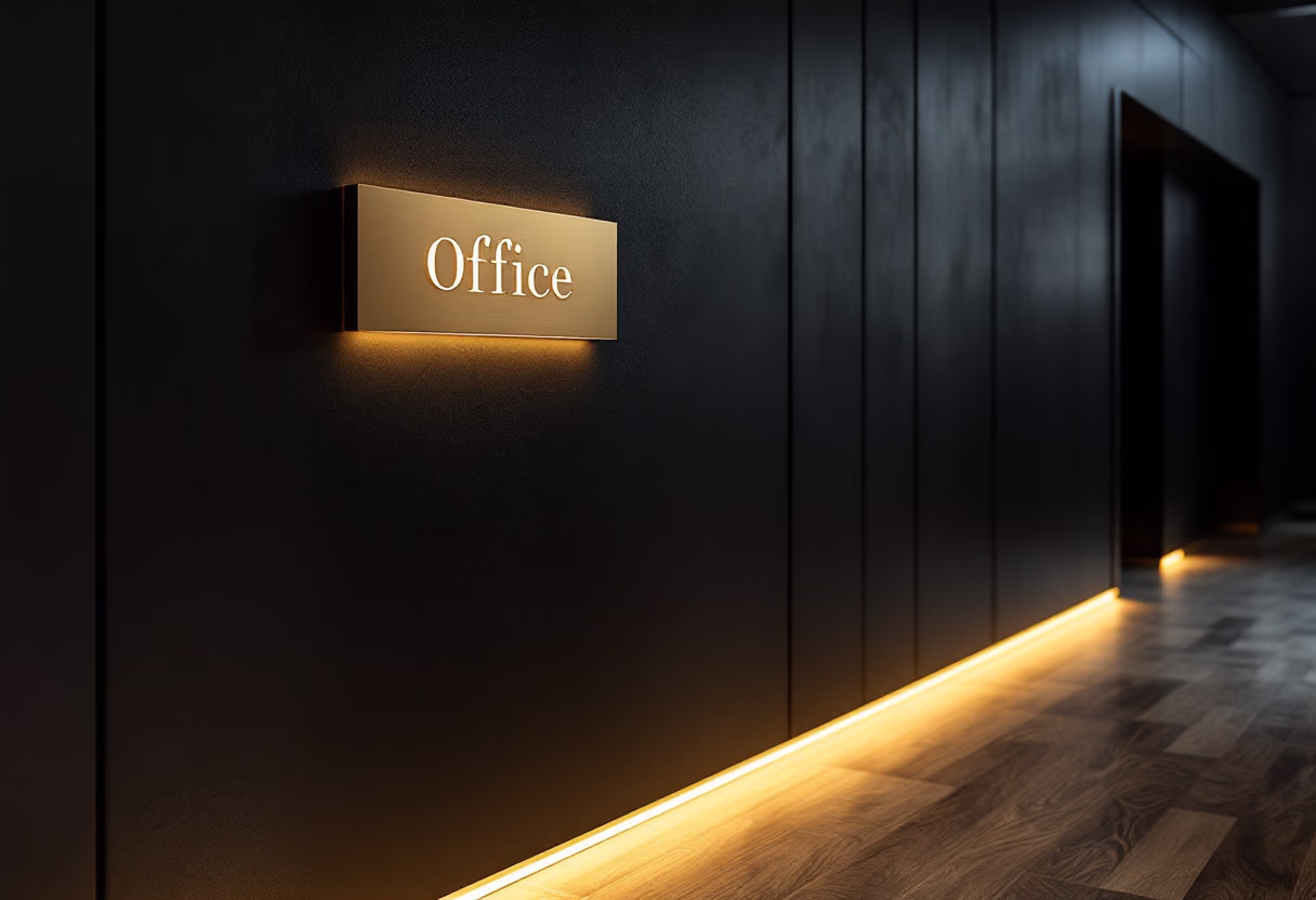 image of the office entrance (for a dental office)
