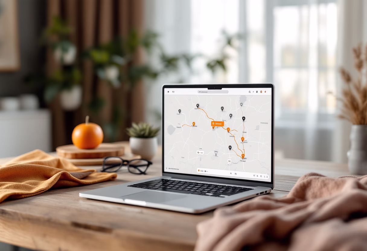 image of international delivery map