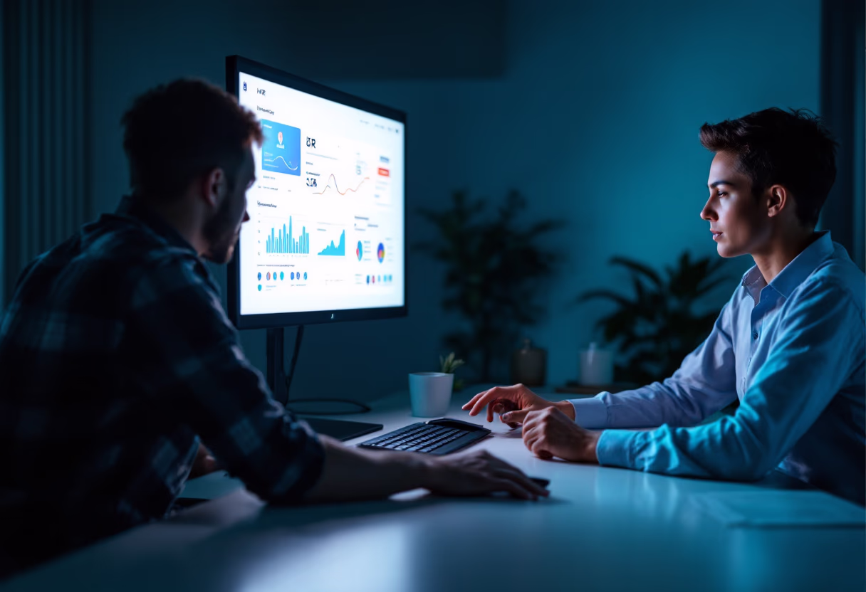 image of tech solutions demonstration (for a hr tech)